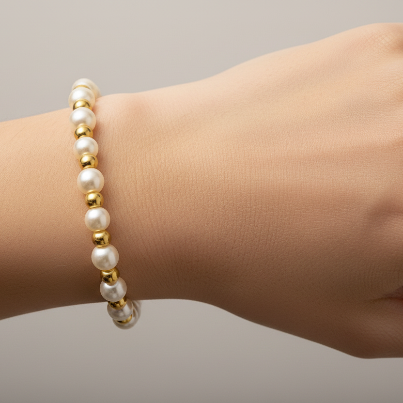 The Statement Pearl Bracelet