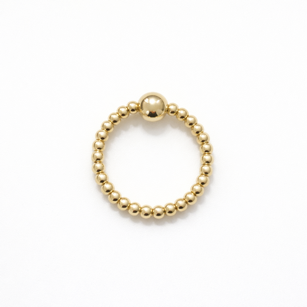 The Centered Gold Ring