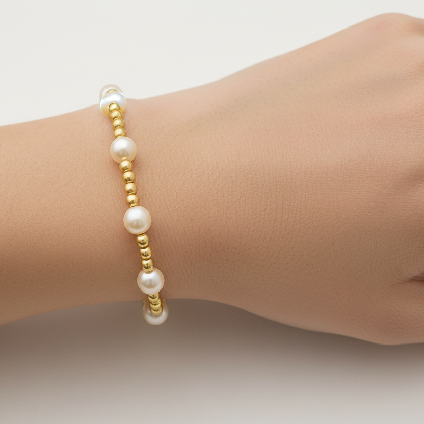 The Classic Pearl Bracelet