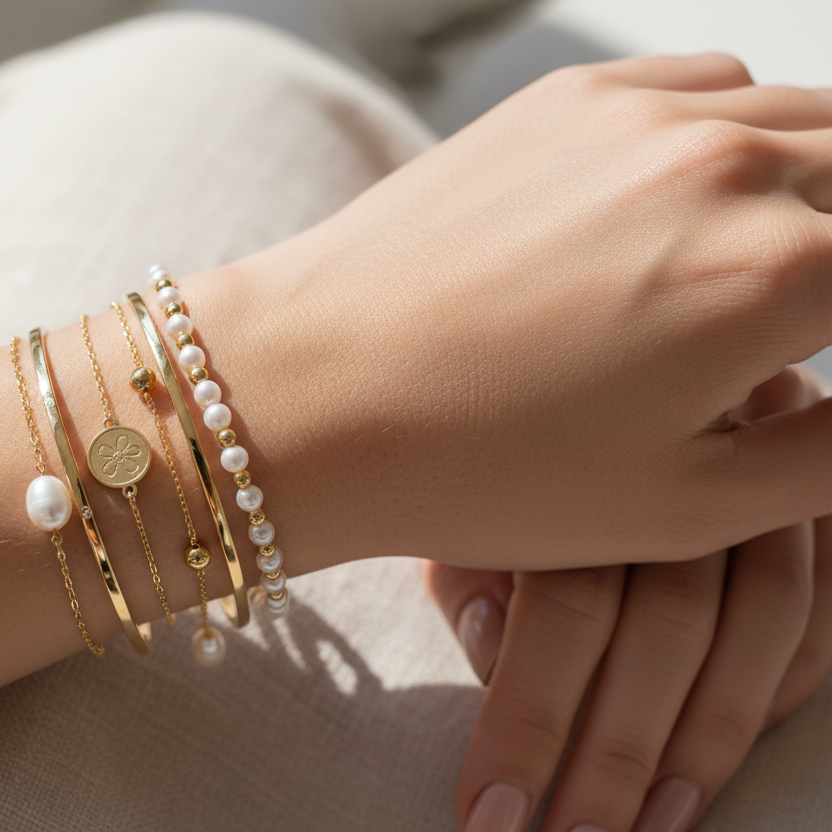 The Lucent Pearl Bracelet