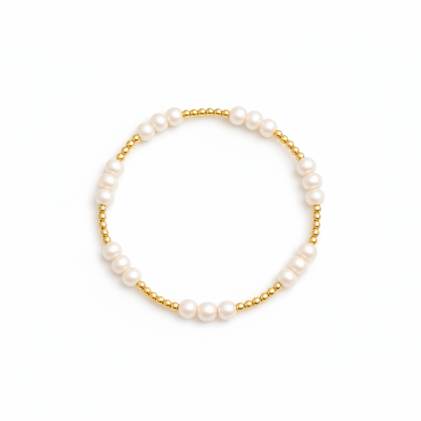 The Pearl Cluster Bracelet