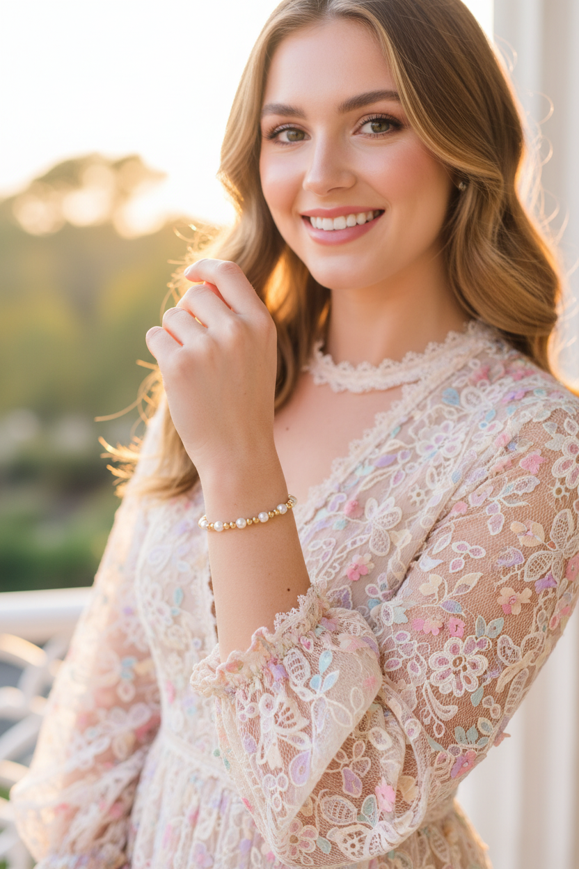The Meridian Pearl Bracelet