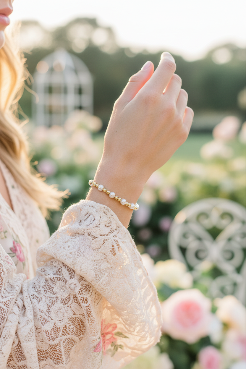 The Meridian Pearl Bracelet
