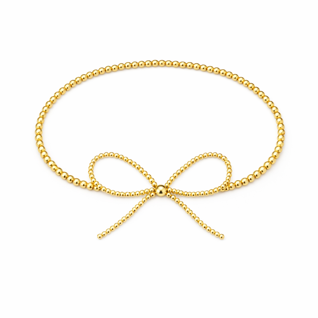 The Golden Bow Bracelet